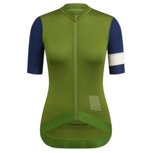 Rapha Women's Pro Team Training Jersey in green/navy
